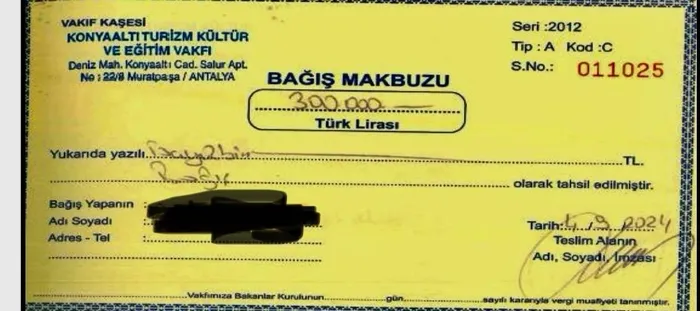 Antalya Büyükşehir Belediyesi’nde bağış görünümlü rüşvet skandalı