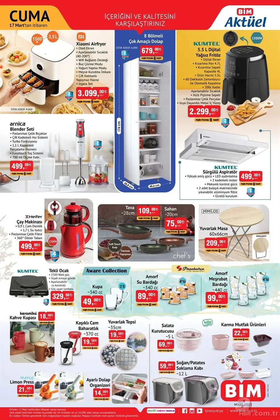 İndirim fırsatında neler var? BİM 17 MART AKTÜEL ÜRÜN LİSTESİ | Robot süpürge, airfryer şenliği! Ramazan özel ürünleri güncel kataloğunda 2