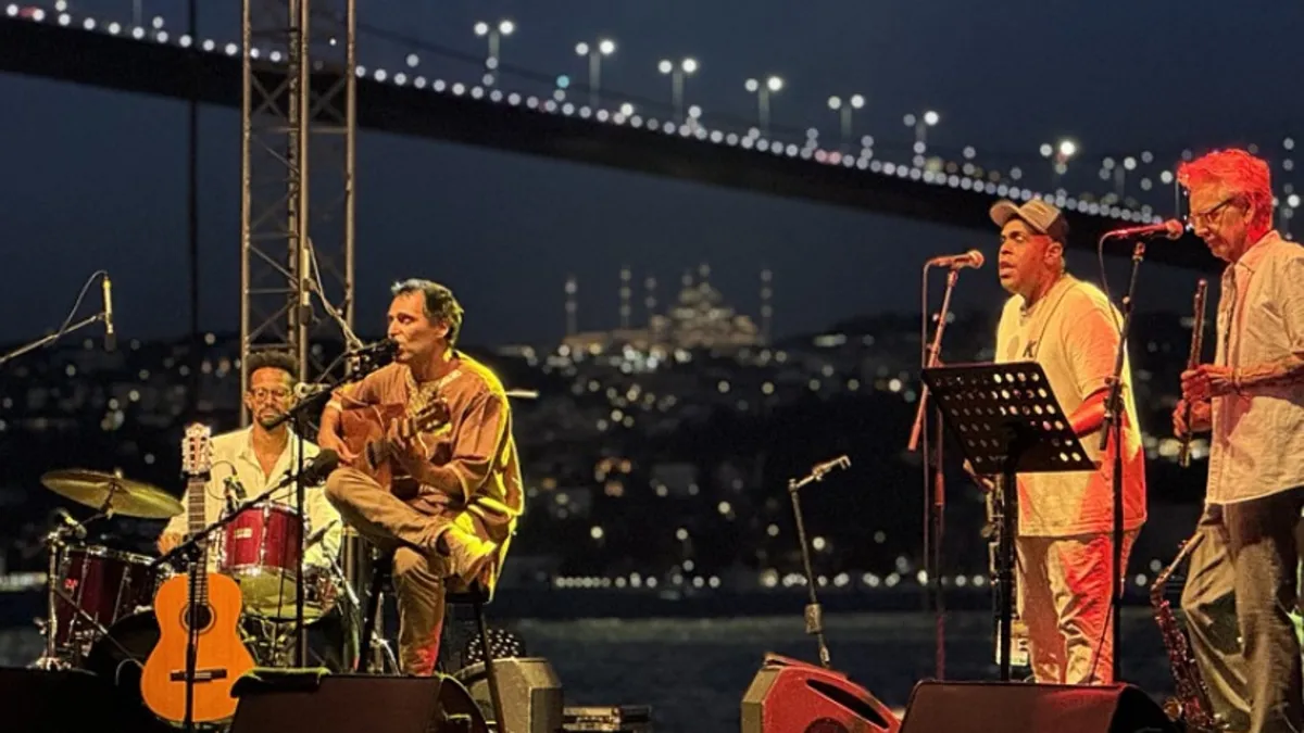 Brezilyalı caz sanatçısı Roger Jose Cury İstanbul'da