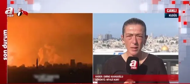 Katliam gecesinin ardından Gazze | Katil İsrail sivillere ölüm kustu! A Haber savaş bölgesinde