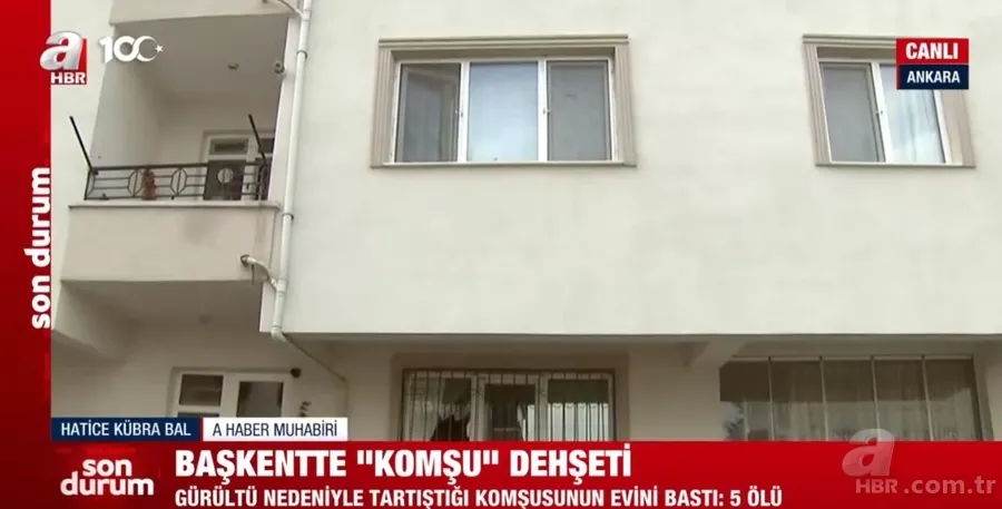 Ankara'da komşu dehşeti! Ses çıkartıyorlar diye katliam yaptı | A Haber olay yerinde | Korkunç detaylar... 11
