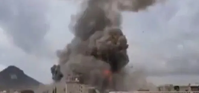 İsrail Yemen’in kalbi Sana’yı vurdu