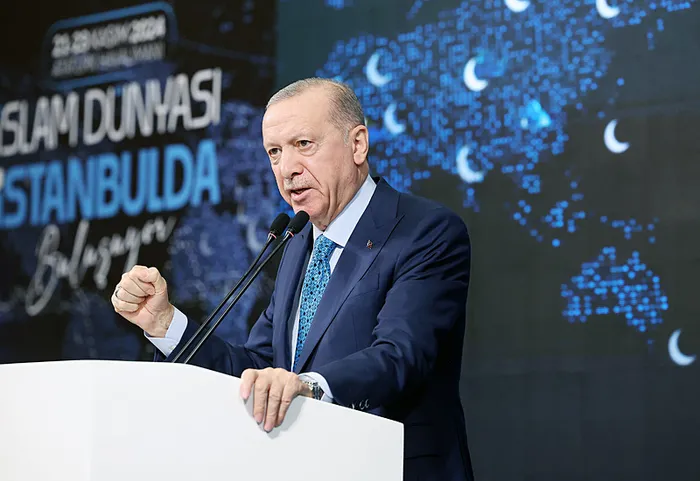 Başkan Erdoğan: İsrail lehine karartma uygulanıyor - 1