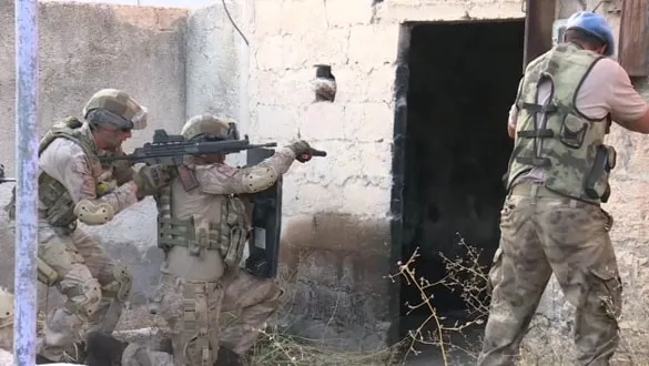 Afrin'deki komando üsleri ilk kez görüntülendi - 4