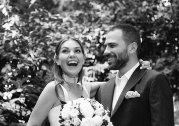 Ünlü oyuncu Aslı Enver iş insanı sevgilisi Berkan Gökbudak ile evlendi