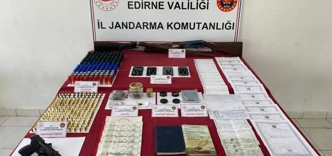 Edirne’de tefeci operasyonu: 4 gözaltı