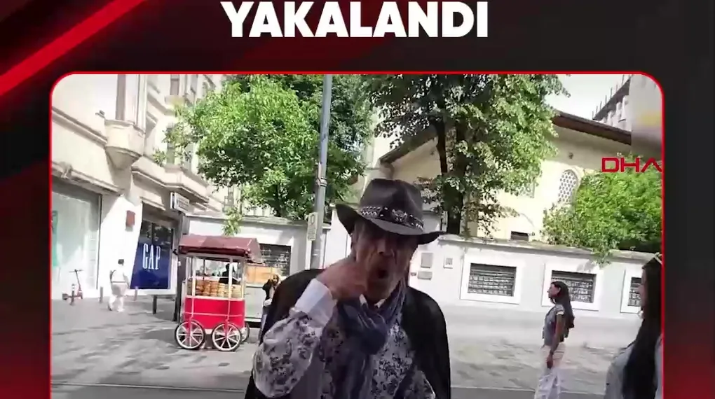 RAHATSIZ EDEN ŞAHIS YAKALANDI