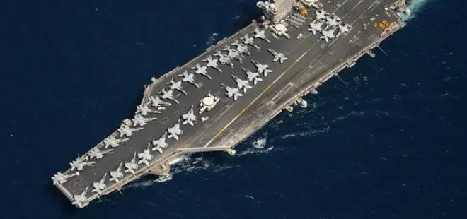 Tarihe kara leke! ABD’den İsrail’e ikinci uçak gemisi desteği