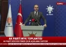 Ömer Çelik’ten flaş açıklamalar