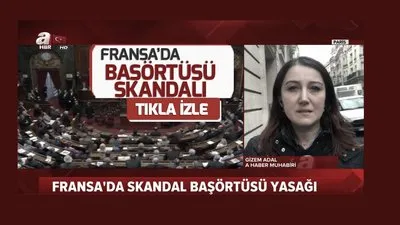 Fransa’dan skandal başörtüsü yasağı | Video
