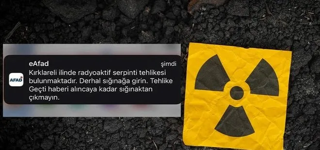 Son dakika: Kırıkkale’de ’Radyoaktif tehlike’ mesajı vatandaşları tedirgin etti! Valilikten açıklama geldi