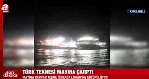Son dakika:İğneada’da Türk teknesinde patlama!