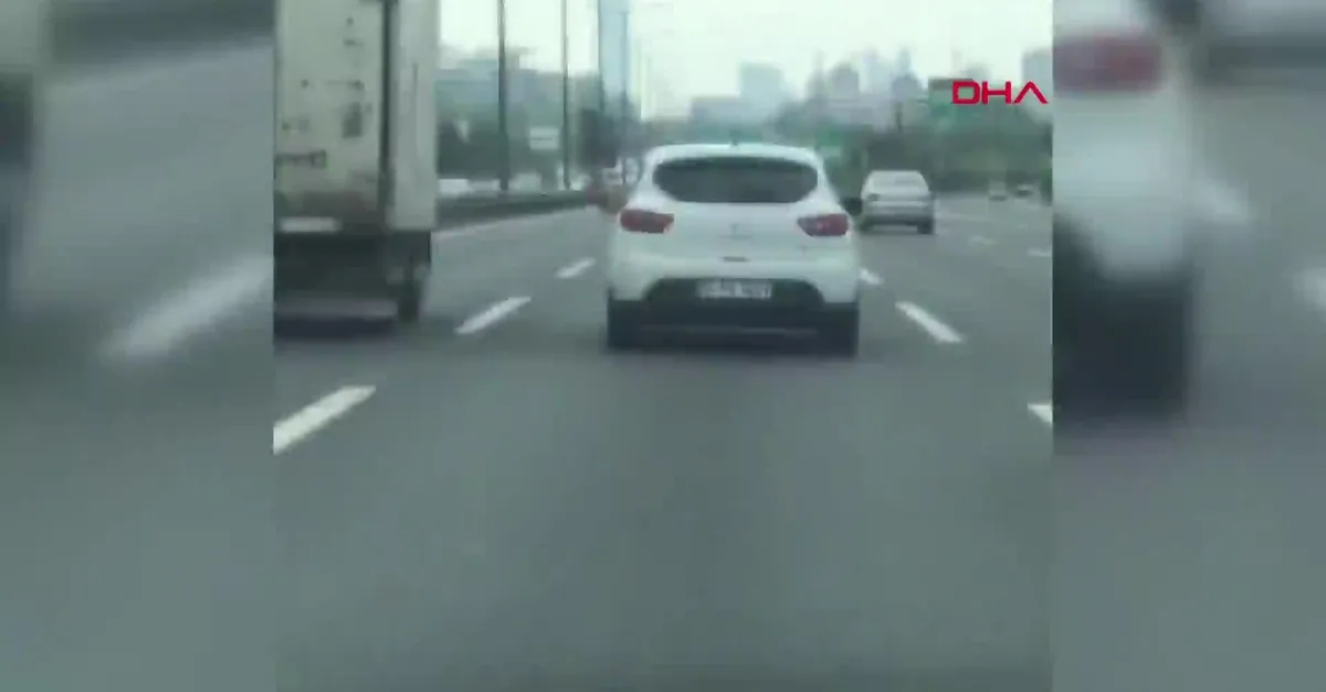 Camdan çıkardığı baltayla kamyon sürücüne saldırdı!