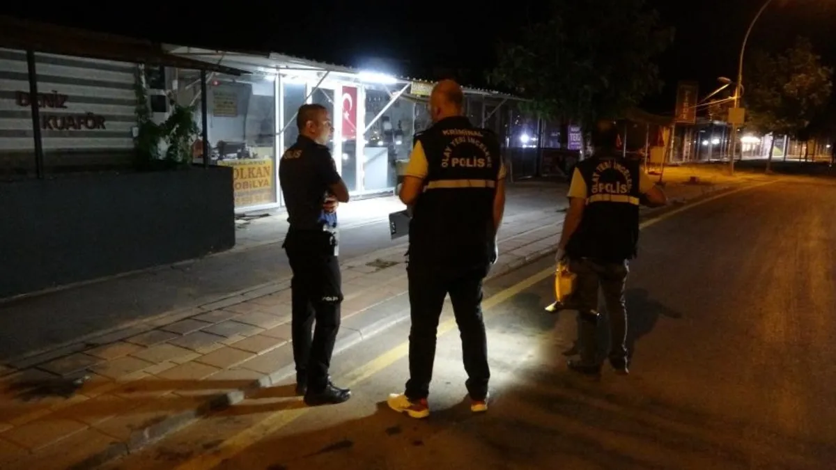 Malatya'da iki kişi arasında silahlı kavga!