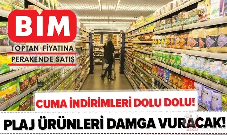 BİM'den plaj ürünleri sürprizi! 12 Haziran 2020 BİM aktüel ürünler kataloğunda neler var? 1