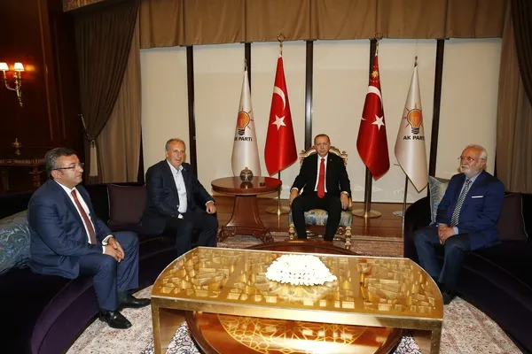 Cumhurbaşkanı Erdoğan-İnce görüşmesi bitti - 3