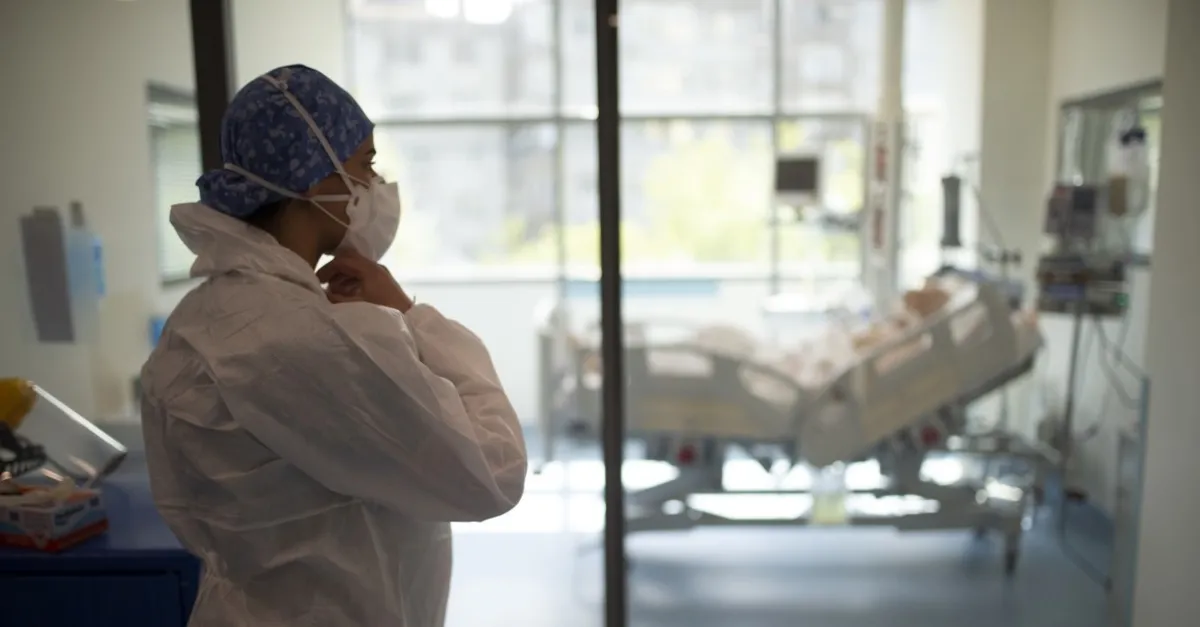 Prof. Dr. Cemil Taşcıoğlu Şehir Hastanesi'nde Kovid-19'la mücadele görüntülendi | Video