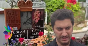 Annesinin mezarı başında paylaştı!