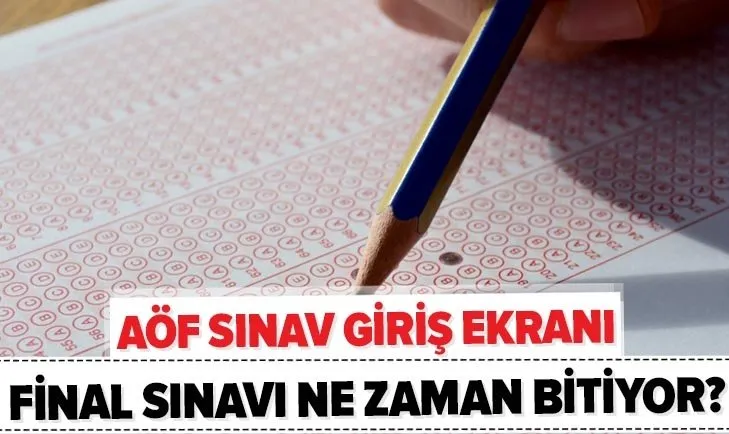 aof online sinav giris nasil yapilir 2020 anadolu universitesi aof bahar donemi final sinavi ne zaman bitiyor