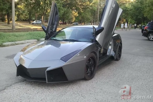 Çinli makinist evinde Lamborghini yaptı! 4