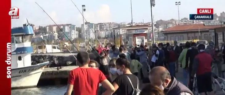 Son dakika: Çanakkale Boğazı’nda Kanuni heyecanı! Karadeniz yolunda! Vatandaşlar Türk bayraklarıyla selamladı