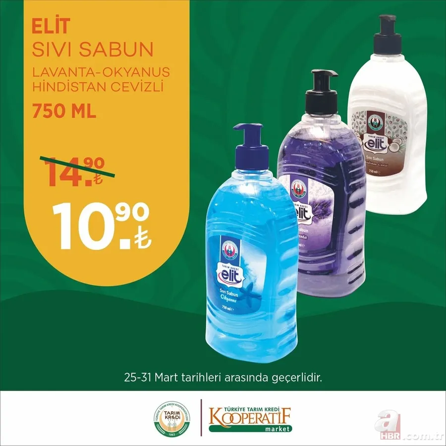 Tarım Kredi MARKET Mart İNDİRİMLERİNDE YOK YOK! Anne babalar dikkat! Bebek bezinde %12 düşüş! ÇAY 69.90, Hurma 16,90 TL! 12