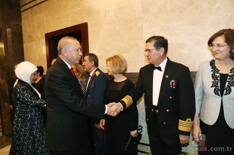 Külliye'deki 29 Ekim kabul töreninden dikkat çeken kareler 13