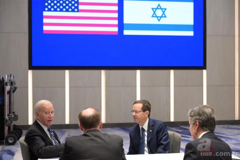 ABD Başkanı Joe Biden'ın İsrail ziyaretinin şifreleri! Kapalı kapılar ardında kara saldırısı planı 10