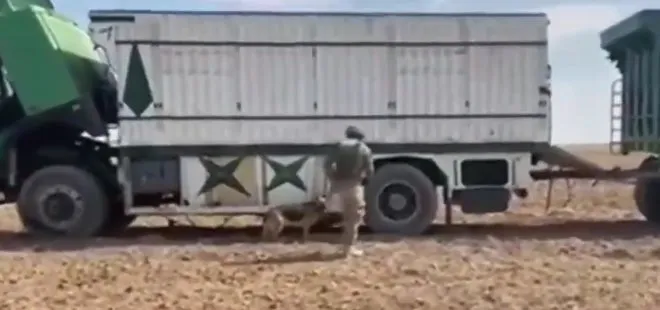 Son dakika: Barış Pınarı bölgesinde facia önlendi! Bomba arama köpekleri 30 kilo patlayıcı buldu