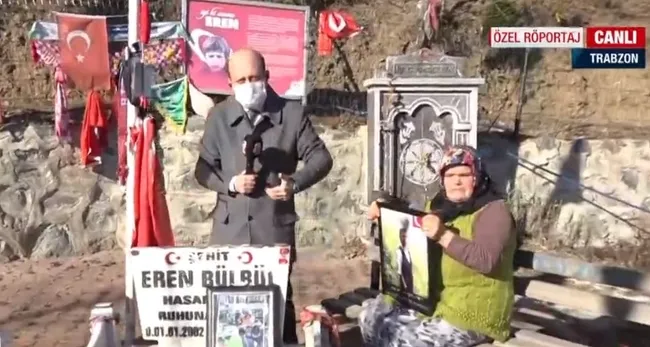 İyi ki doğdun Eren Bülbül! A Haber unutmadı ve annesini mezarı başında yalnız bırakmadı - 2