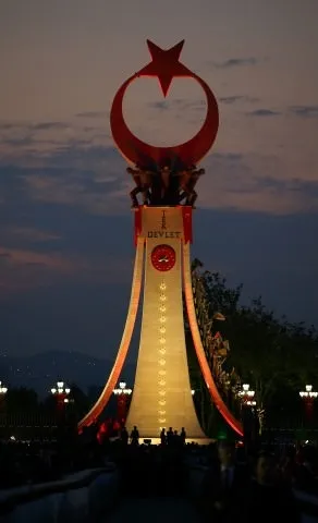 Beştepe'deki Şehitler Abidesi açıldı! Bakın o semboller ne anlama geliyor 18