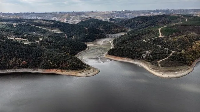 İstanbul’da barajlar alarm veriyor! Son 1 yılın en düşük seviyesi