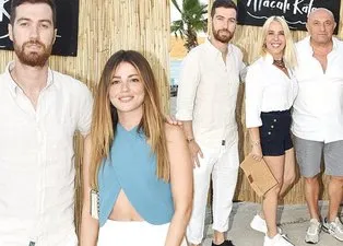 Oğulcan Engin’in sevgilisi Ezgi Eyüboğlu aileye girdi!