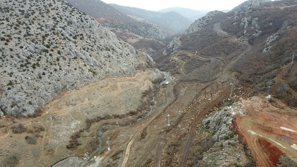Tokat'ın 30 yıllık hasretini bitirecek baraj hızla yükseliyor