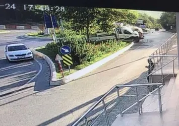 İstanbul'da beton pompası dehşeti