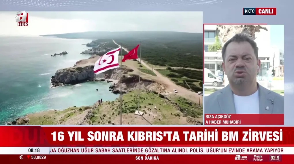 16 yıl sonra Kıbrıs'ta tarihi BM Zirvesi