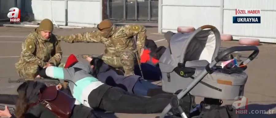 Rusya - Ukrayna geriliminin sembolü oldu! 76 yaşında silah eğitimi alan Valentyna Konstantynovska A Haber'e konuştu: Düşman gelirse... 3