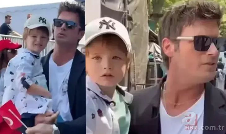 Babasının kopyasıymış! Kıvanç Tatlıtuğ'un oğlu Kurt Efe ilgi odağı oldu! 6