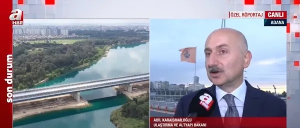 Seyhan Nehri’ne yeni gerdanlık! Adana’da dev bir eser daha hizmete giriyor! Açılışını Başkan Erdoğan yapacak...