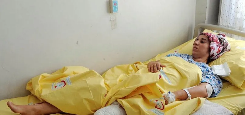 Şiddet mağduru kadın bebeğini de kaybetti