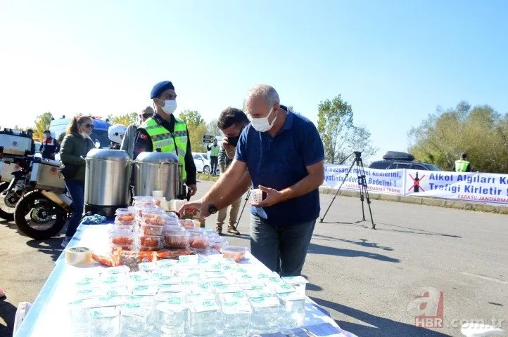 Bakın jandarma bu kez ne için durdurdu