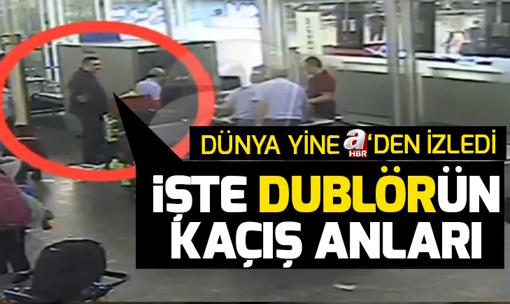 Suudi Arabistanın kullandığı dublörün kaçış görüntüleri A Haberde