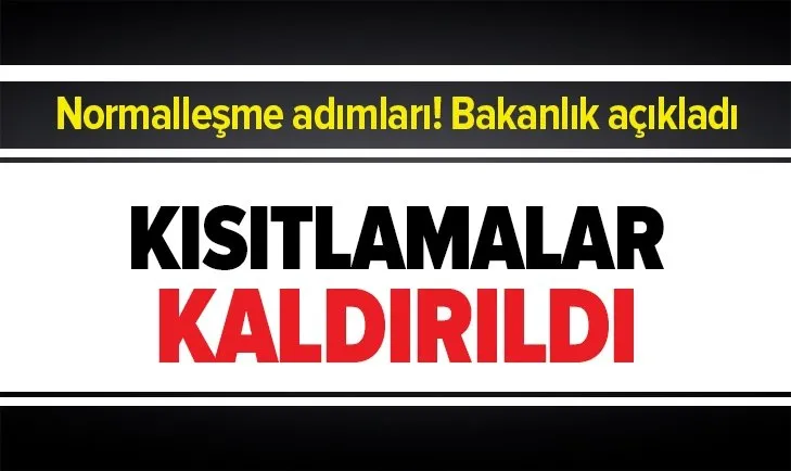 Son dakika: Sağlık çalışanlarına getirilen izin kısıtlaması kaldırıldı
