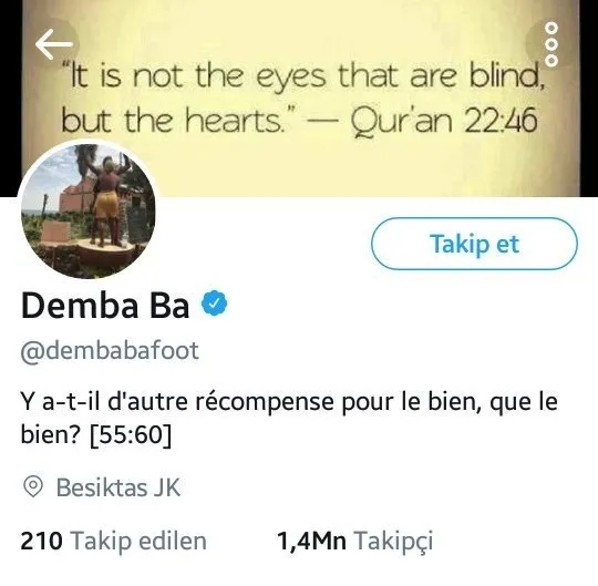 Demba Ba yuvaya dönüyor