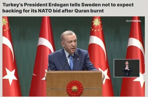 Başkan Erdoğan İsveç’e NATO kapısını kapattı! Batı’nın tetikçileri algıya başladı