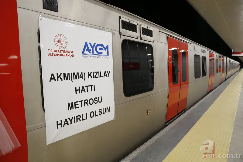 Ankara'ya yeni metro hattı! Ulaşımın kilit noktası olacak! Yarın açılıyor 12