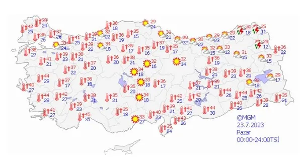 Kharoon sıcakları kapıya dayandı! Yanıyorduk şimdi kavrulacağız | Meteoroloji yayınladı: Bu haritaya bakmadan plan yapmayın - 8