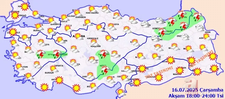 Tatilciler, piknik yapacaklar dikkat: Meteoroloji bölge bölge uyardı! Marmara, Ege, Doğu Karadeniz... Toz ve sağanağa hazır olun 9