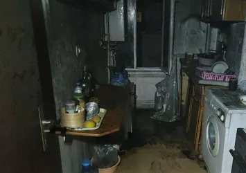 Bursa'da feci yangın! Yangında ölen oğlu ile benzer kaderi yaşadı