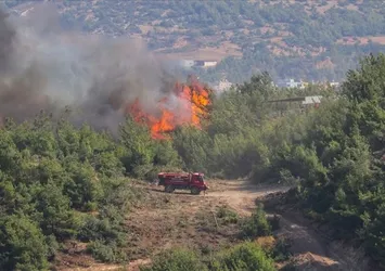 Hatay’daki yangında YPG-PKK propagandası